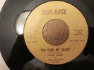 RARE Promo Rockabilly 45 Tommy Burk and The Counts Rich-Rose 1003