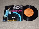 DAVID BOWIE = SORROW  RARE DUTCH IMPORT 1973 PICTURE SLEEVE 7inch