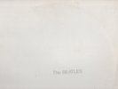 Beatles . White Album . poster & sheet of photos. black label. 1983 Capitol 2 LP