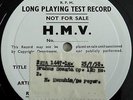 Brahms: Sonata - H. Menuhin / De Peyer **2x White Label HMV Test Pressings**