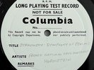 Stravinsky: Symphony Of Psalms - Horenstein **Columbia White Label Test Press**