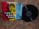 Chet Baker Sings Pacific Jazz 1222 mono org pres poor cover VG+ LP rare LP