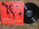 Chet Baker Russ Freeman Quartet Pacific Jazz 1232 mono org pres VG+ LP poor cvr