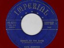 Blues R&B 45 - Fats Domino - Going To The River - Imperial - mp3 - red wax