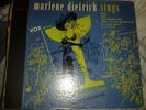 MARLENE DIETRICH : SINGS. 3 Shellac Disc Box Set Sung In German, US.78 rpm  1947