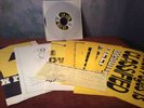 The Yellow Payges   Finger Pippin' Party / Moonfire   45 Rpm  W/ Mod Posters Etc