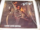 TYRAN' PACE LONG LIVE METAL LP NOISE EDITION + POSTER  judas priest primal fear
