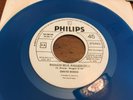 DAVID BOWIE 7” WILD EYED BOY/RAGAZZO SOLO BLUE VINYL ITALIAN JUKE BOX PHILIPS 70