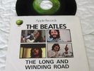 The Beatles-The Long and Winding Road/For You Blue-Vinyl 45 w/Picture Sleeve