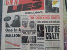 LIES Guns N Roses MINT SEALED LP First Banned Cover UZI SUICIDE GHS 34198 spine
