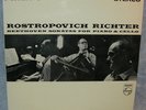 Rostropovich Richter Beethoven Cello Sonatas Philips PHS 2-920 Double LP VG++