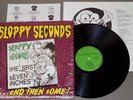 Punk rock lp SLOPPY SECONDS First Seven Inches & then some 1992 shrink inner V++
