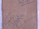 SIOUXSIE AND THE BANSHEES AUTOGRAPHS.