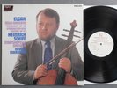 SCHIFF, MARRINER Elgar Cello Concerto, Cockaigne LP NM PHILIPS WHITE SAMPLE