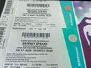 2 x Britney Spears Tickets This Friday Scarborough Blue Row F Great Seats