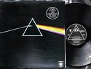 PINK FLOYD - THE DARK SIDE OF THE MOON  1973 OZ QUAD LP w/Poster  EX+