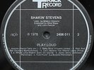 Norway Scandinavia  1978 Shakin' Stevens Play Loud Track Record Super 2406 011