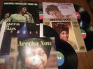 ARETHA FRANKLIN LP RECORD LOT-5 IN ALL- FEMALE SOUL R&B PARIS/NOW/GOLD/NEVER/'69
