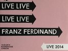 FRANZ FERDINAND - Live 2014 2xLP White Vinyl EX