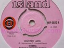 NIRVANA, PENTECOST HOTEL, 7 INCH VINYL RECORD, ON ISLAND, EX/EX