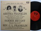 Aretha Franklin Sammie Bryant Rare Battle Black Gospel LP 1962