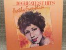 Aretha Franklin 30 Greatest Hits Double LP Vinyl 1986 Vinyl NM  Gatefold Respect