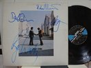 PINK FLOYD / VERY RARE HAND AUTOGRAPHED SIGNED BY MEMBERS LP PROG PSYCH EX