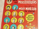 VINYL LP / WE'RE THE MOUSEKETEERS from the WALT DISNEY MICKEY MOUSE CLUB / MM-18