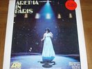 ARETHA FRANKLIN LP - D/J PROMOTIONAL -MONAURAL -ARETHA IN PARIS -OLYMPIA THEATRE