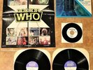 DOCTOR WHO Collector's Edition 2-LP + 45RPM DR.WHO THEME & BIG POSTER COMPLETE
