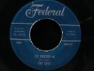 Tiny Topsy-You Shocked Me/Waterproof Eyes-Federal 12315-ROCKING R&B 45