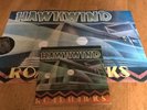 HAWKWIND Roadhawks UK 1st Press c/w sticker and poster stunning NEAR MINT