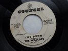 THE WILDCATS 45 THE SWIM USA COUNSEL RARE 1964 GARAGE BEAT MOD SOUL HAMMOND VG+