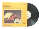 MICHELE AUCLAIR BRAHMS CONCERTO VIOLIN FONTANA 6554 031 FRANCE NM