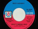 Crossover/Deep Soul 45 - Rudy Ludaway - What's Wrong Baby - UA - VG+ mp3