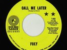Crossover/Sweet Soul 45 - Foxy - Call Me Later - Double Shot - mp3