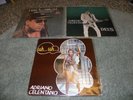 3 ADRIANO CELENTANO ON CLAN RECORD LP EXC ITALY UH UH DEUS I MIEI AMERICANI CLN