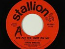 Northern Soul 45 - Trade Martin - She Put The Hurt On Me - Stallion - mp3 repro