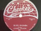 LOWELL FULSON, Checker 78rpm, (E+) Rumba, Rumba & Please Don't Go #854