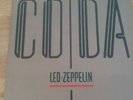 Led Zeppelin - Coda Vinyl LP  - UK 1st Press  A2/-B  - MISSPRINT LABEL - ZEPPLIN