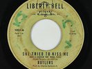 Northern Soul 45 - Butlers - She Tried To Kiss Me - Liberty Bell - mp3
