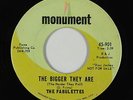 Northern Soul 45 - Fabulettes - The Bigger They Are - Monument - mp3