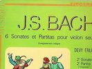ADES 13055 - BACH SONATA 2 / PARTITA 2 FOR SOLO VIOLIN - DEVY ERLIH - EX+