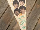 VERY RARE 1964 ORIGINAL THE BEATLES FULL COLOUR BUNTING / FLAG 'she loves you'