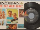 JAN & DEAN 1964 ORIGINAL 45 W/PICTURE SLEEVE RIDE THE WILD SURF NM / NM