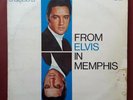 ELVIS PRESLEY - FROM ELVIS IN MEMPHIS - UNIQUE italian cover, ORANGE Italy 1969