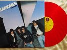 RAMONES Leave Home NEW WAVE PUNK LP RED WAX VG++