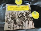 BRUCKNER SYMPHONY #9 Te Deum - JOCHUM BPO 2LP DGG STEREO SLPM ED1 TULIPS PROMO