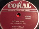 78rpm Rock 'n' Roll; Buddy Holly; Peggy Sue & Everday  Coral-61885 ( Canada )