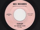 '58 R&B/DooWop FABULOUS FLAMES Josephine/My Joan REX 3000 VG++ HEAR